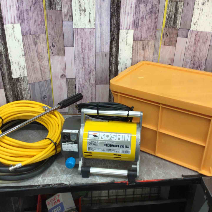 ◇工進(KOSHIN) 電動噴霧器 ガーデンスプレイヤー MS-252C [ショートノズル54cm]【八潮店】