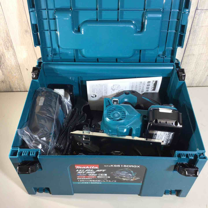 ★マキタ(makita) 18V 125mmコードレス丸ノコ KS515DRGX【戸田店】
