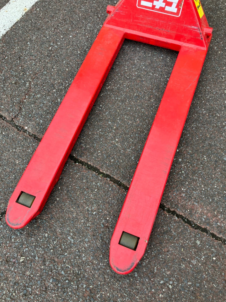 【店頭受取り限定】ニチユ パレットトラック ハンドリフト PT10S-18-100 荷重1000kg パレットリフト・運搬【川口店】