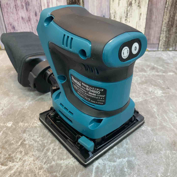 ★マキタ(makita) コードレス防じんミニサンダ BO480DZ【八潮店】