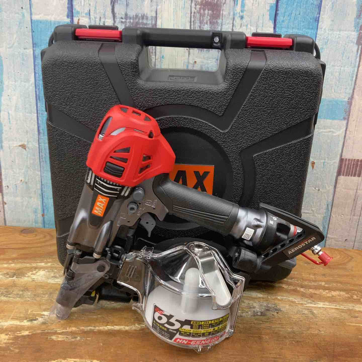 ★マックス(MAX) 高圧エア釘打ち機 HN-65N4(D)-G マットグレー【柏店】