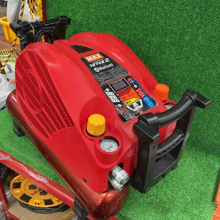 ★マックス(MAX) エアコンプレッサー AK-HL1250E2_レッド【川崎店】