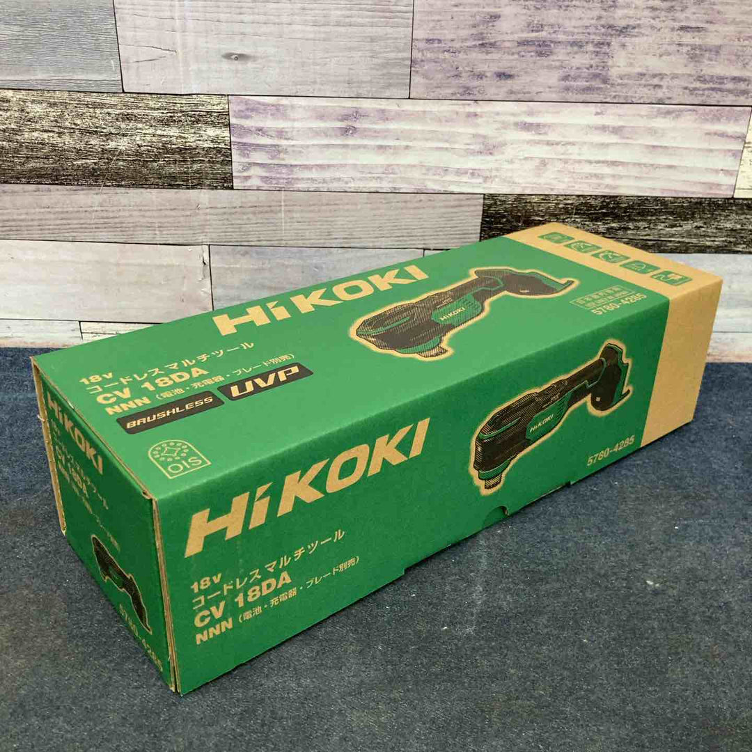 【未使用品】ハイコーキ HIKOKI  コードレスマルチツール CV18DA(NNN) 本体のみ【八潮店】