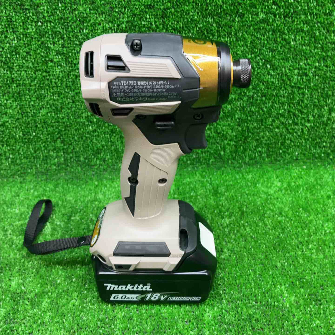 マキタ(makita) コードレスインパクトドライバー TD173DGXPG LTX20周年限定カラー プレミアムグレージュ【藤沢店】