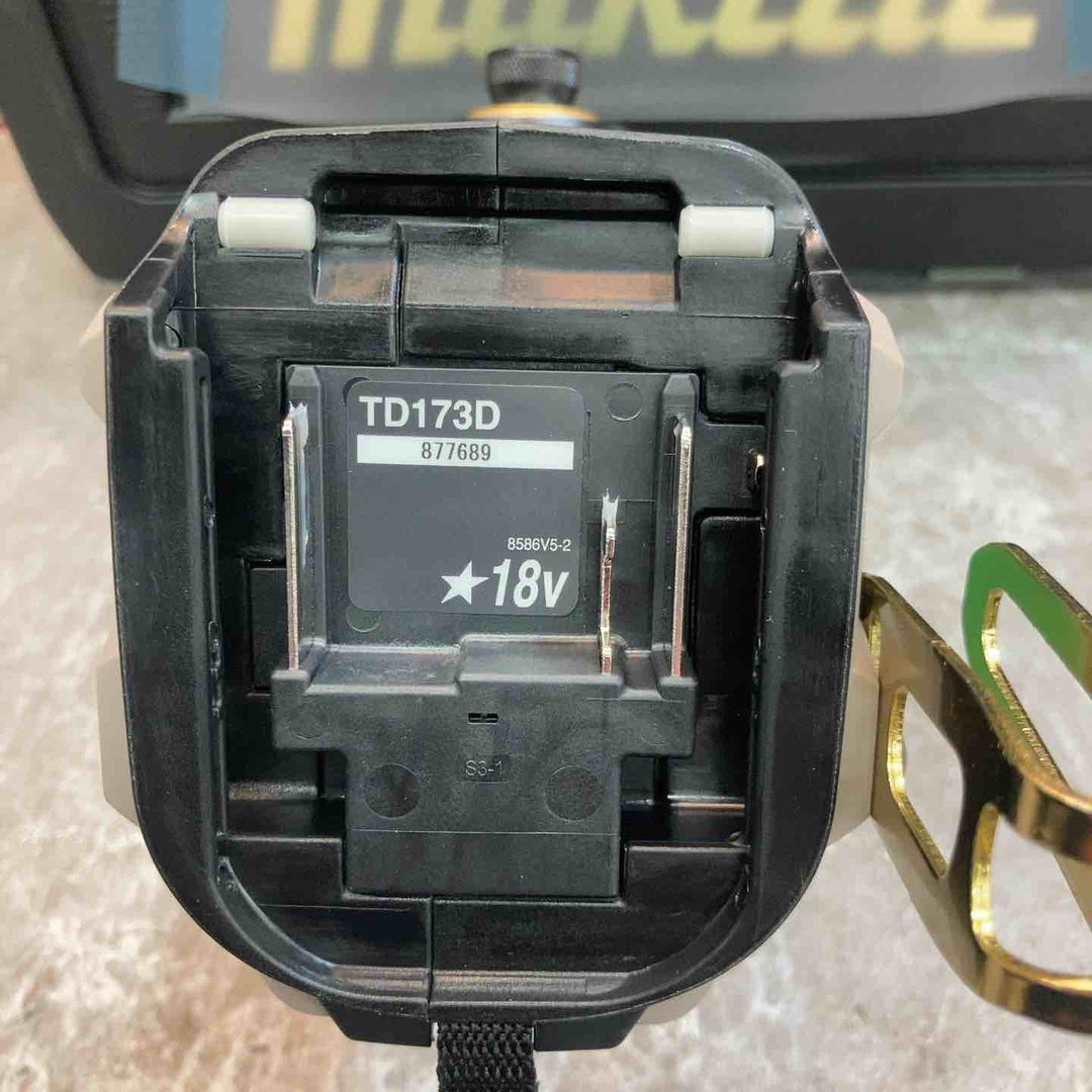 【未使用品】本体+ケース マキタ makita コードレスインパクトドライバー TD173DZPG LTX20周年限定 プレミアムグレージュ 【八潮店】