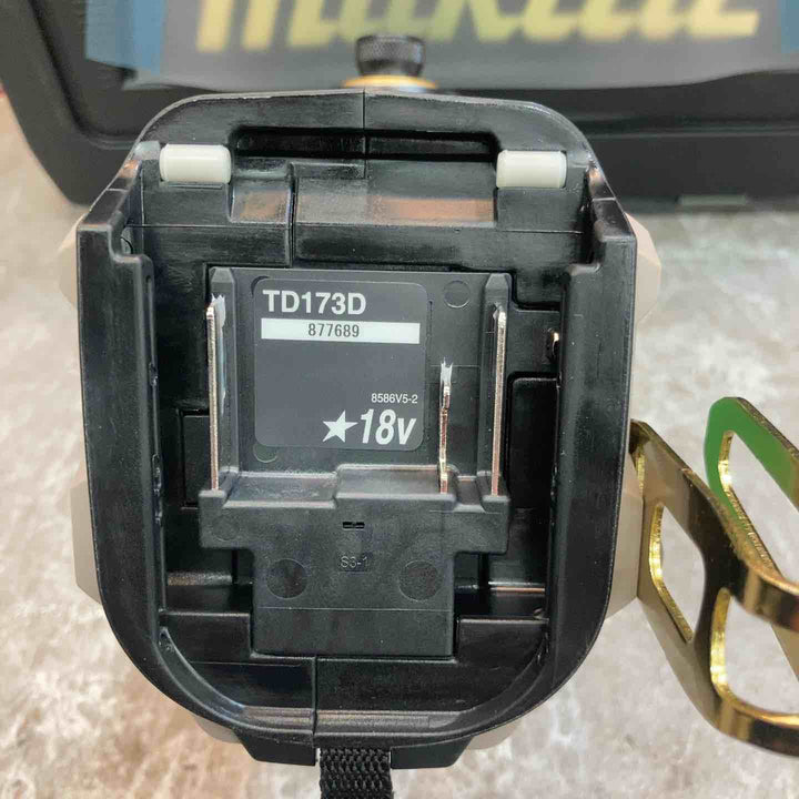 【未使用品】本体+ケース マキタ makita コードレスインパクトドライバー TD173DZPG LTX20周年限定 プレミアムグレージュ 【八潮店】