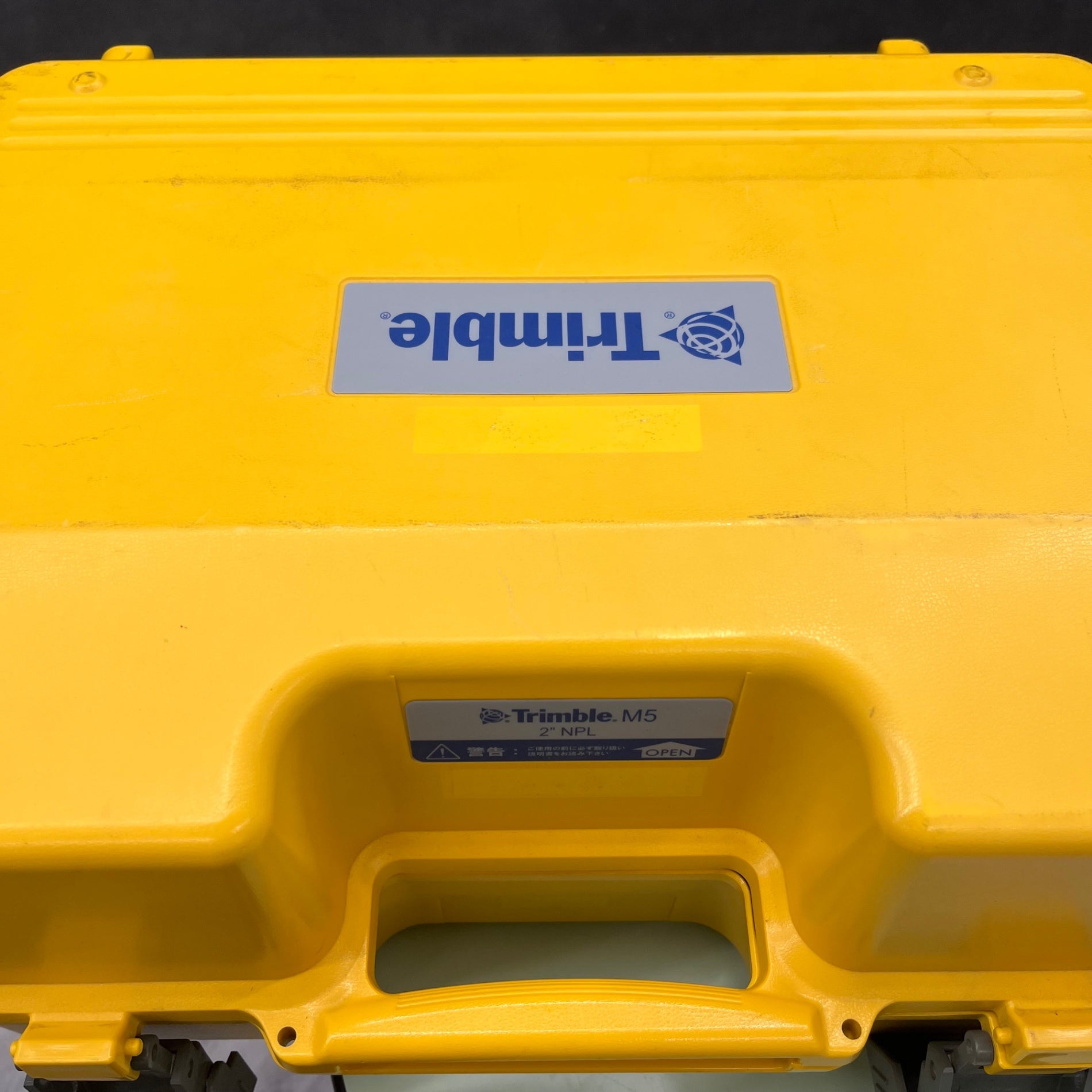 再度値下げしました　中古 動作確認済み Trimble M5 2”NPL トリンブルM5 2”NPL　オプション縦横断測量・測量計算付き バッテリ2個 充電器 メモリカードあり imgrc0106231377.jpg