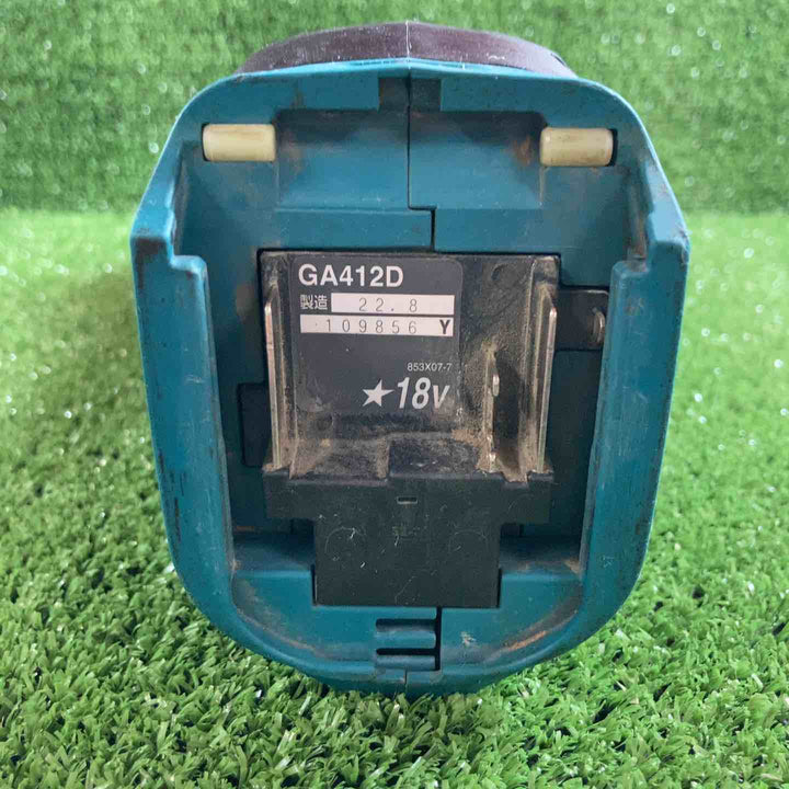 ★マキタ(makita) 100mmコードレスディスクグラインダ GA412DZ【川崎店】