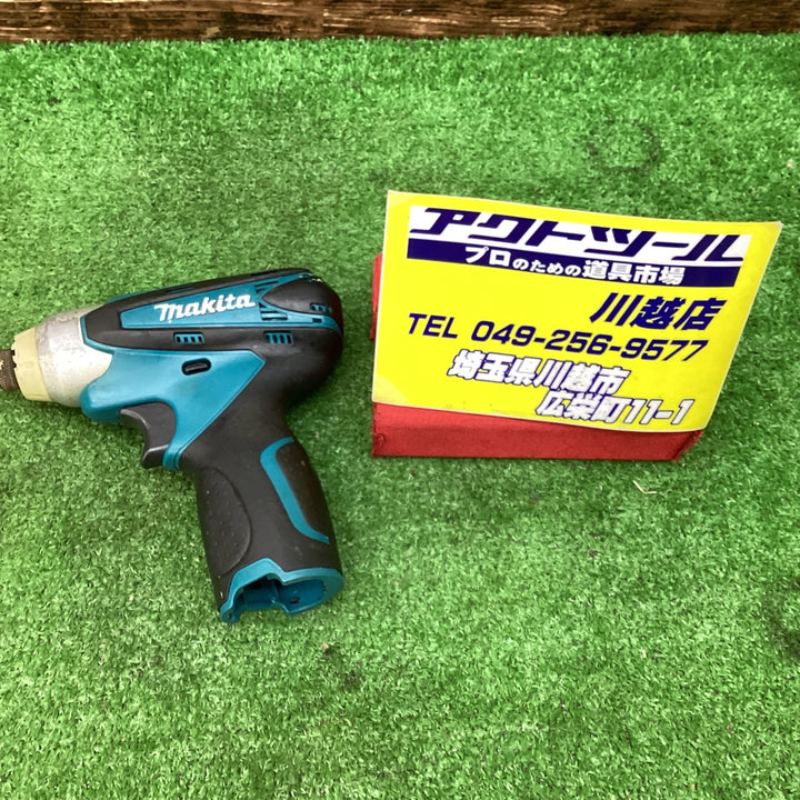 マキタ(makita) コードレスインパクトドライバ TD090DZ　質量(kg) 0.92(バッテリ含む) 動作確認済み　【川越店】