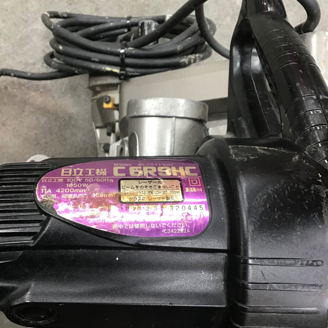 【中古品】 ハイコーキ(HIKOKI ※旧:日立工機) 卓上スライド丸のこ C6RSHC 【藤沢店】