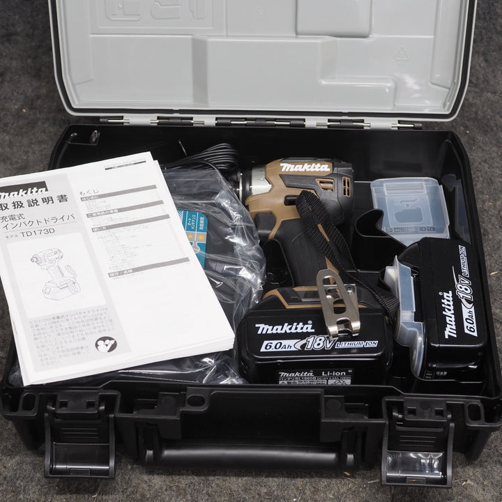 【中古美品・限定カラー】マキタ/makita コードレスインパクトドライバー TD173DGXAB【鴻巣店】