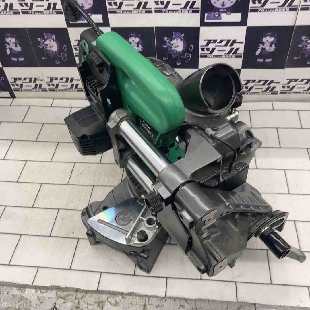 【未使用長期保管品】★ハイコーキ(HIKOKI ※旧:日立工機) コードレス卓上スライド丸のこ C3606DRA(XP)【所沢店】