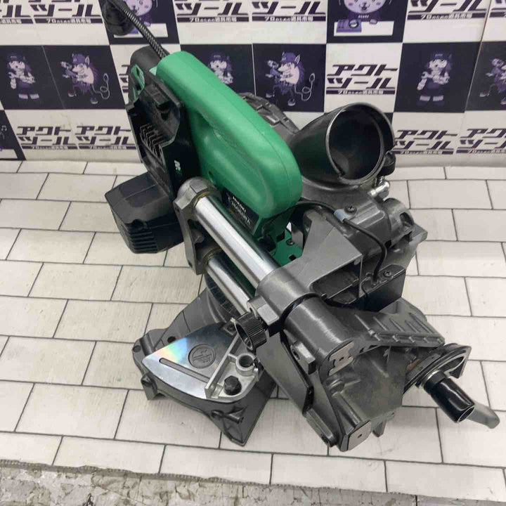 【未使用長期保管品】★ハイコーキ(HIKOKI ※旧:日立工機) コードレス卓上スライド丸のこ C3606DRA(XP)【所沢店】