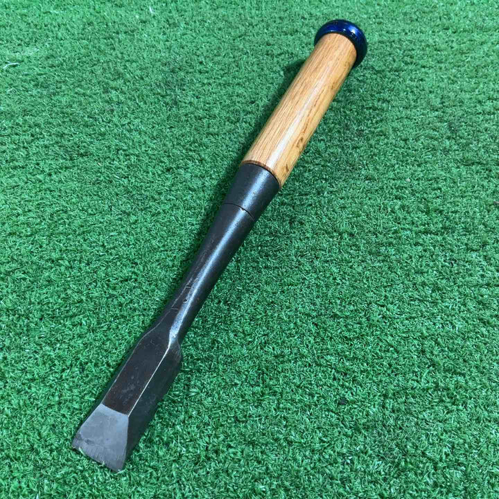 清忠作 叩き鑿 六分 全長約260mm 刃幅約23mm 【川口店】