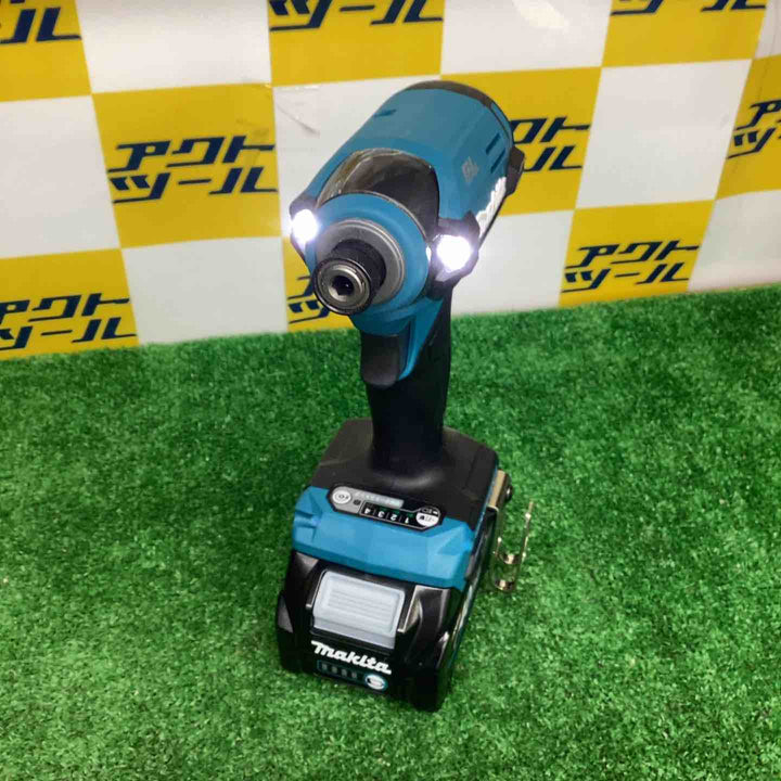 マキタ(Makita) 40v 充電式インパクトドライバ TD003GRAX バッテリー(BL4020×2個)・充電器(DC40RA)・ケース付【越谷店】