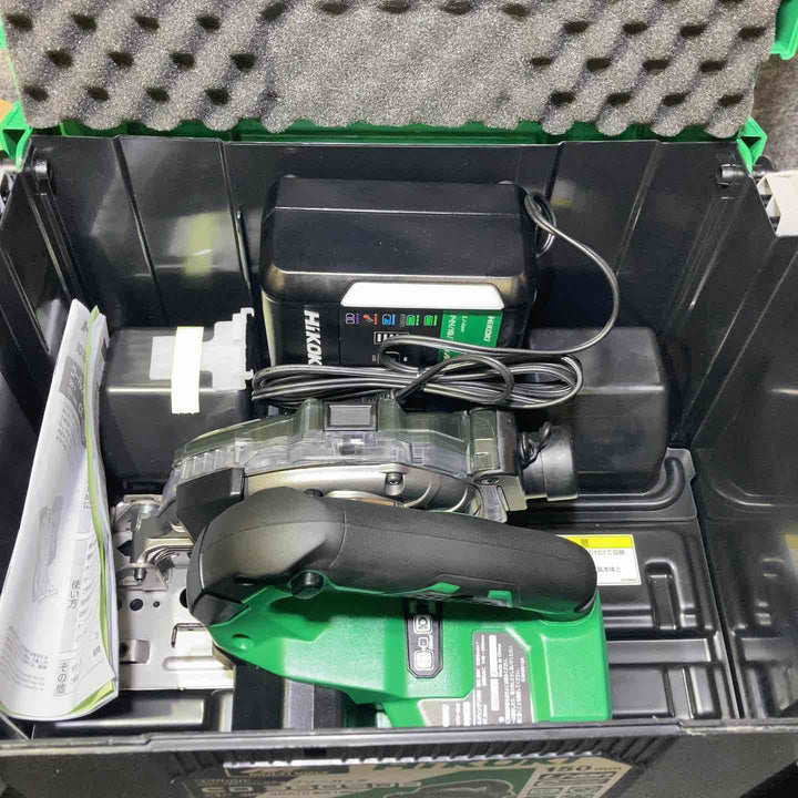 【美品】ハイコーキ(※旧:日立工機) コードレスチップソーカッタ CD3605DFA(XPZ)【桶川店】