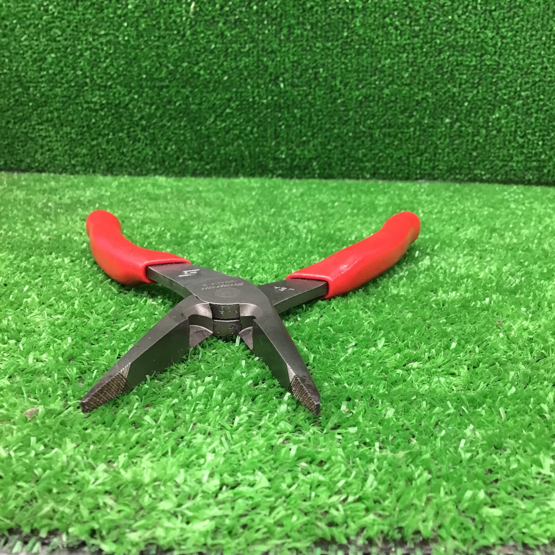 スナップオン（SNAP-ON) 多機能プライヤー　196ANCF グリップ赤色