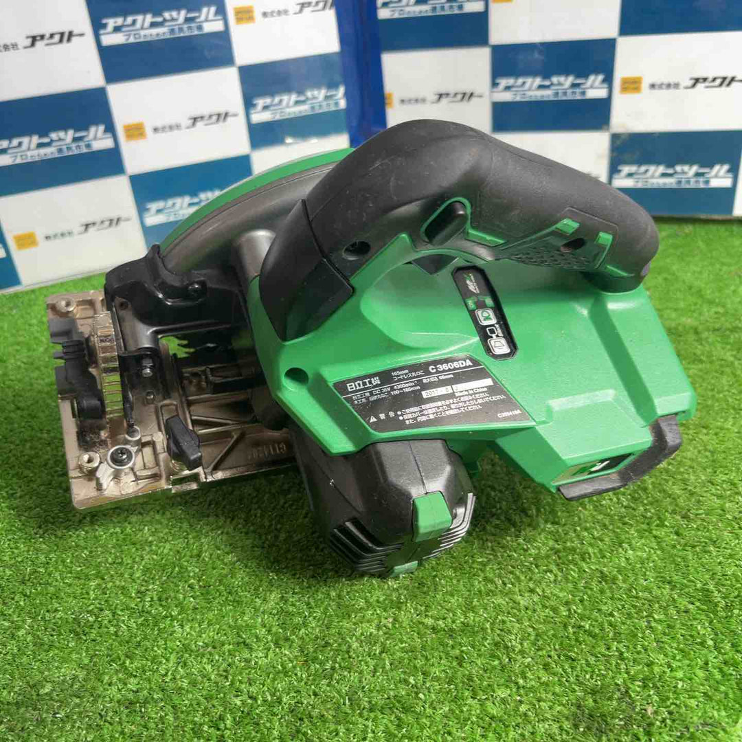 ★ハイコーキ(HIKOKI ※旧:日立工機) コードレス丸のこ C3606DA(NN)【草加店】
