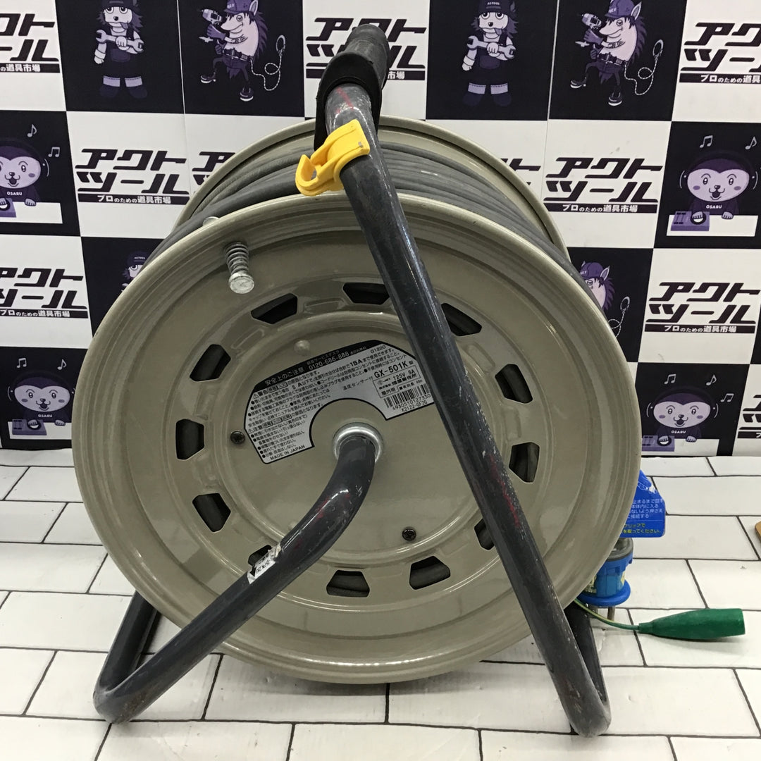 〇ハタヤ(HATAYA) 屋外用防雨型レインボーリール GX-501K コードリール【所沢店】 – アクトツールオンラインショップ