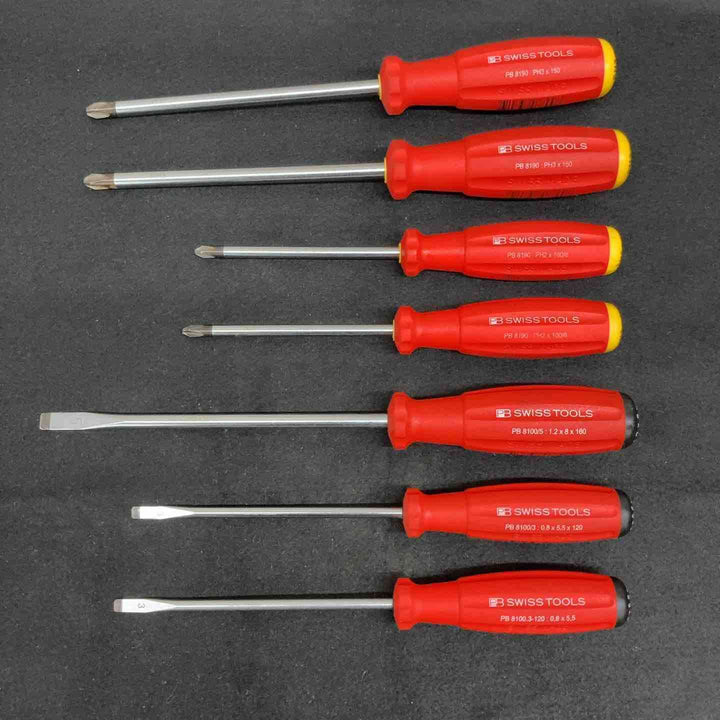 【中古品】PBスイスツール(PB SWISS TOOLS)プラス・マイナスドライバー 7本まとめ PB8190 PB8100 【東大和店】