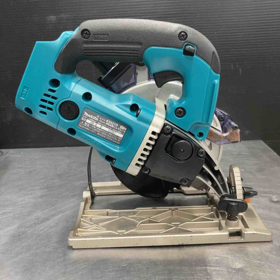 【中古品】マキタ(makita) コードレス防じん丸のこ KS521DZ 充電器、バッテリー【東大和店】