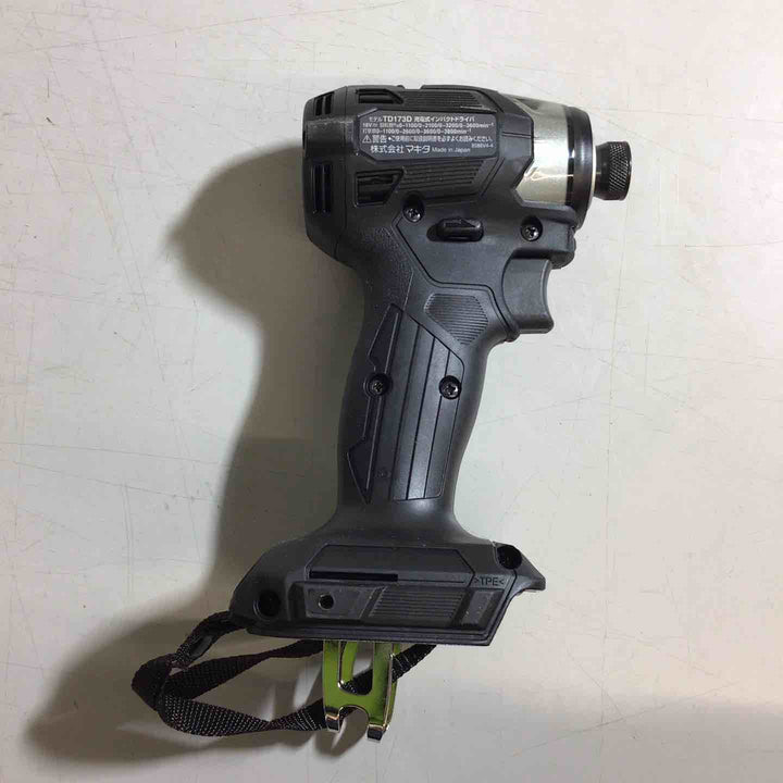 ★マキタ(makita) コードレスインパクトドライバー TD173DZB ブラック 黒【戸田店】