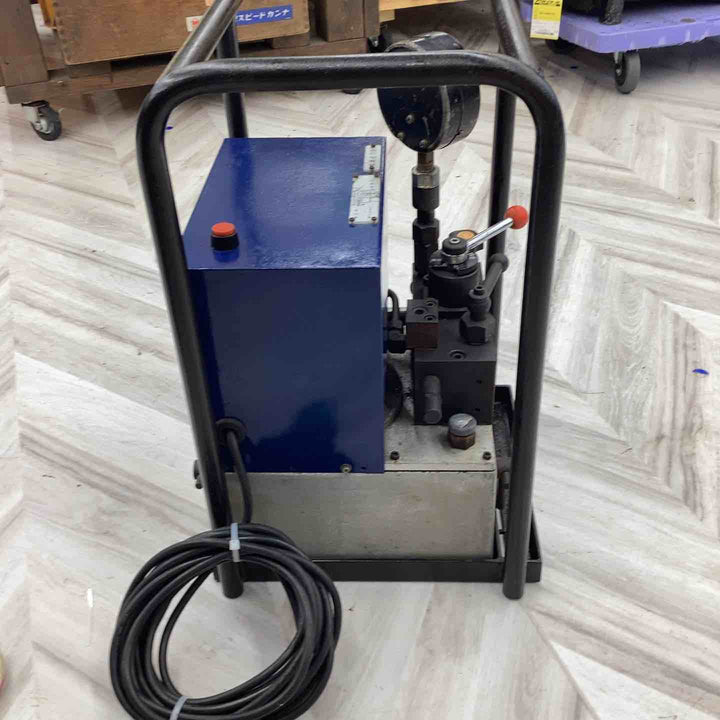 【店頭受取り限定】平林製作所  HYDRAULIC PUMP TYPE MPVC05NW 電動油圧ポンプ 通電確認のみ【越谷店】