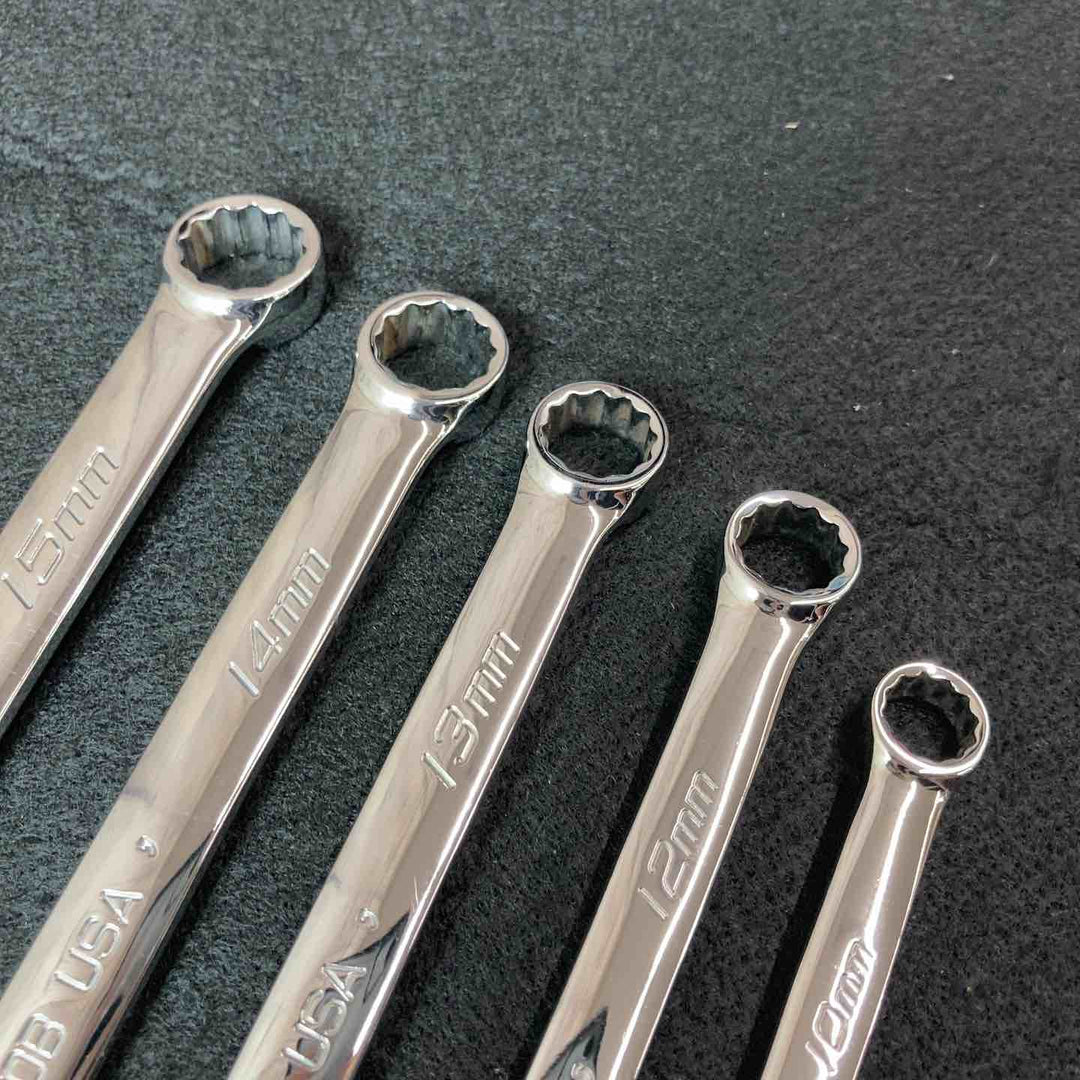 【中古美品】 Snap-on(スナップオン) OEXM100B/120B/130B/140B/150B フランクドライブコンビネーションレンチ 5本セット 【東大和店】