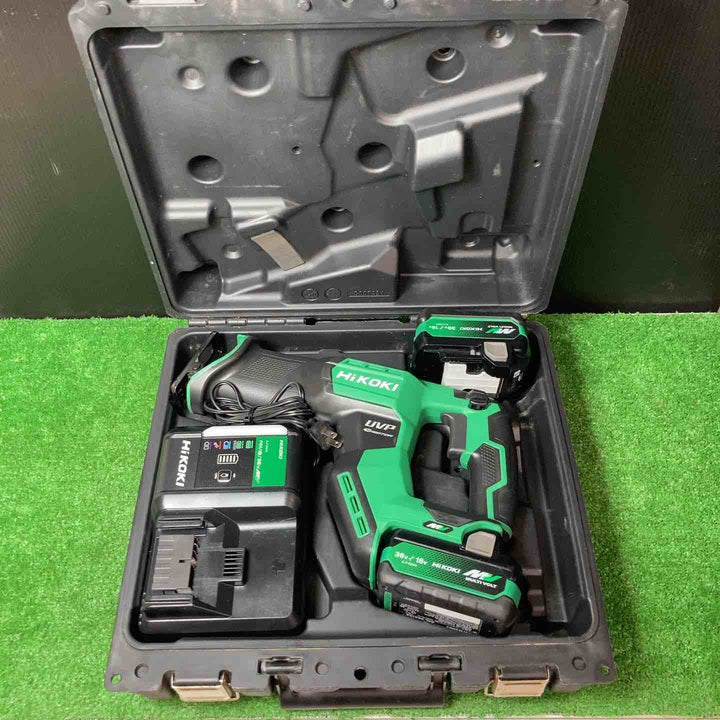 ★ハイコーキ(HIKOKI ※旧:日立工機) コードレスセーバーソー CR36DMA(2XPZ)◇バッテリー二個付き♪【岩槻店】