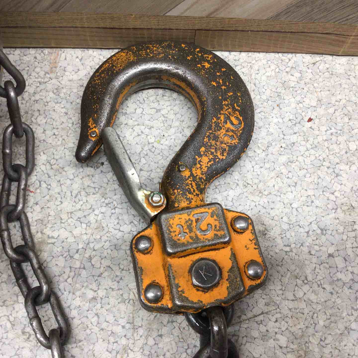 ◇キトー(KITO) M3 チェーンブロック 2TON CB020【八潮店】