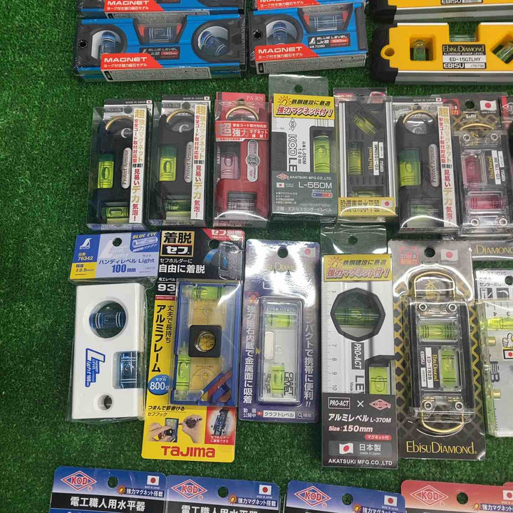 【未開封/送料無料】水平器 磁石モデル マグネット付き 40個まとめ売り エビスダイヤモンド KOD シンワ等【川越店】