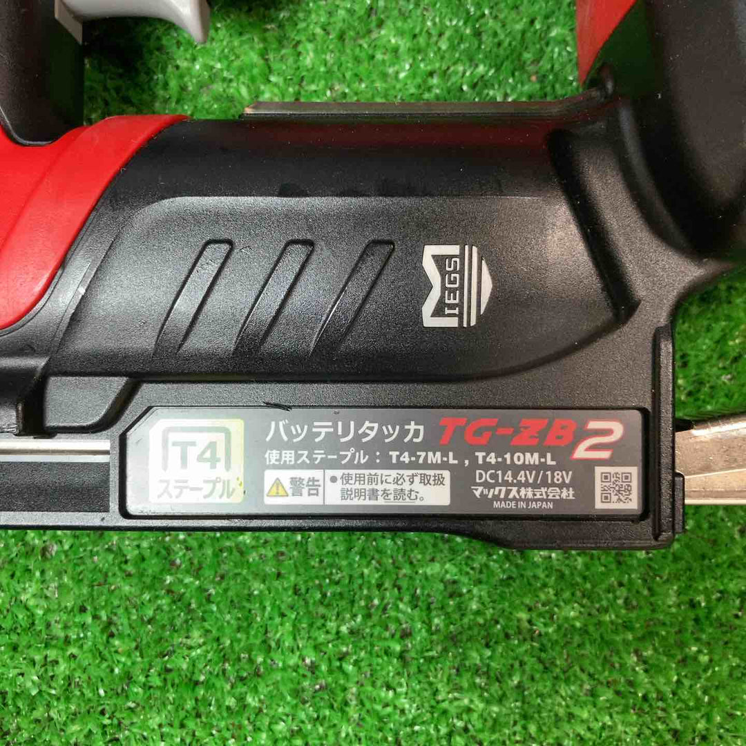 ☆マックス(MAX) コードレスタッカ TG-ZB2-BC/1850A【岩槻店】