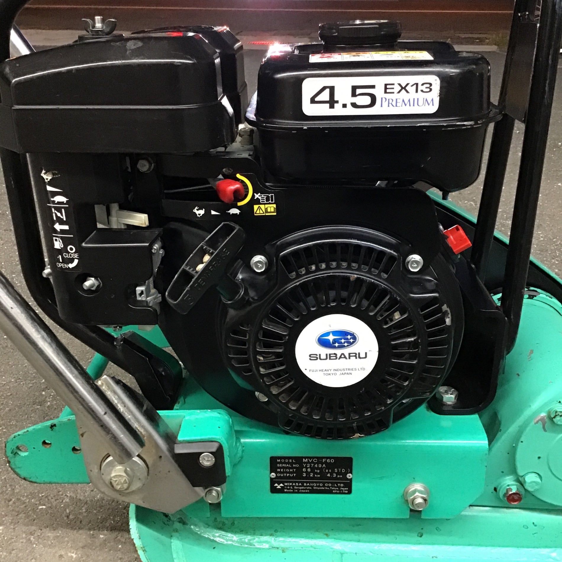 中古・店頭受取り限定】 三笠 ミカサ mikasa 60kgクラス エンジン