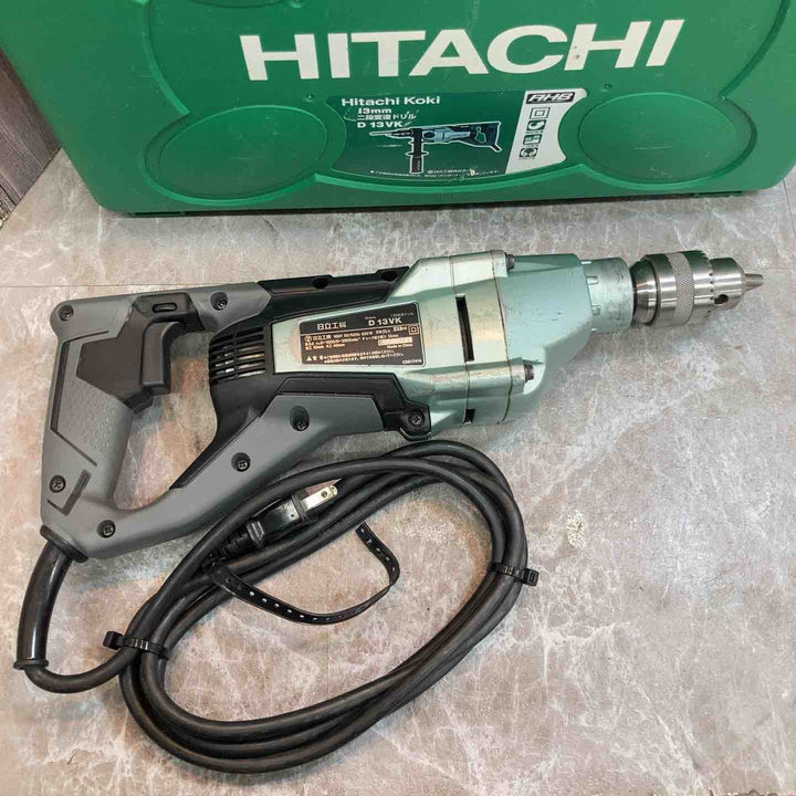 【中古品】◇ハイコーキ(HIKOKI ※旧:日立工機) 二段変速ドリル D13VK【八潮店】