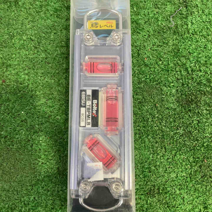 Boltex EBISU 鳶レベルPRO BE-TBPM サイズ160mm 水平器 ピンク×2 青×3 黒×2【町田店】
