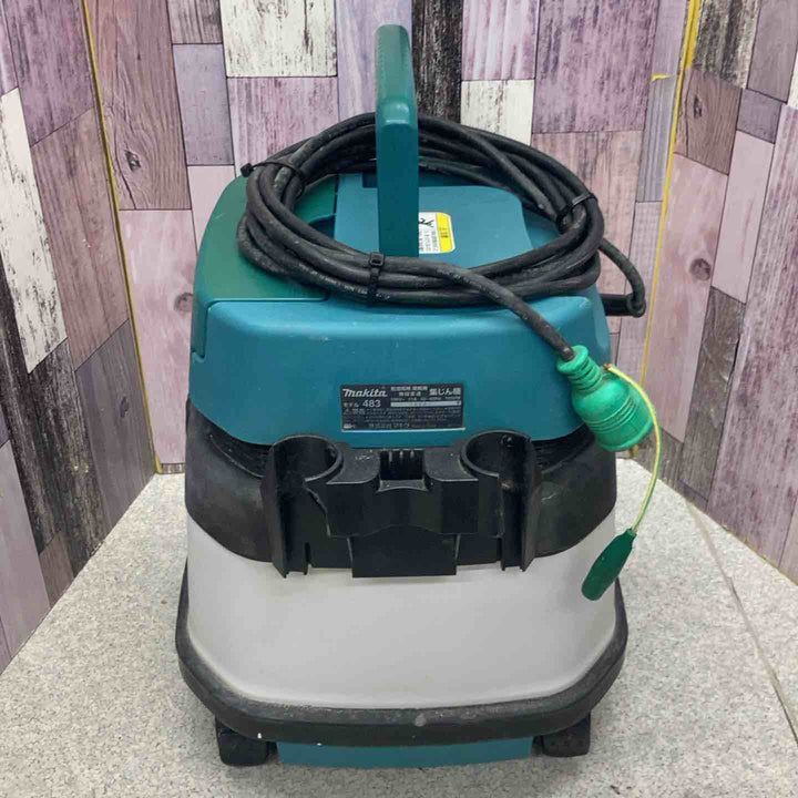 ★マキタ(makita) 集じん機 乾湿両用 483(P)【八潮店】