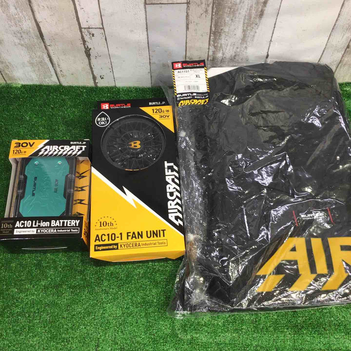 バートル(BURTLE) 30V空調服用ファン&バッテリーセット モデル： AC101SET　空調服サイズXL【町田店】