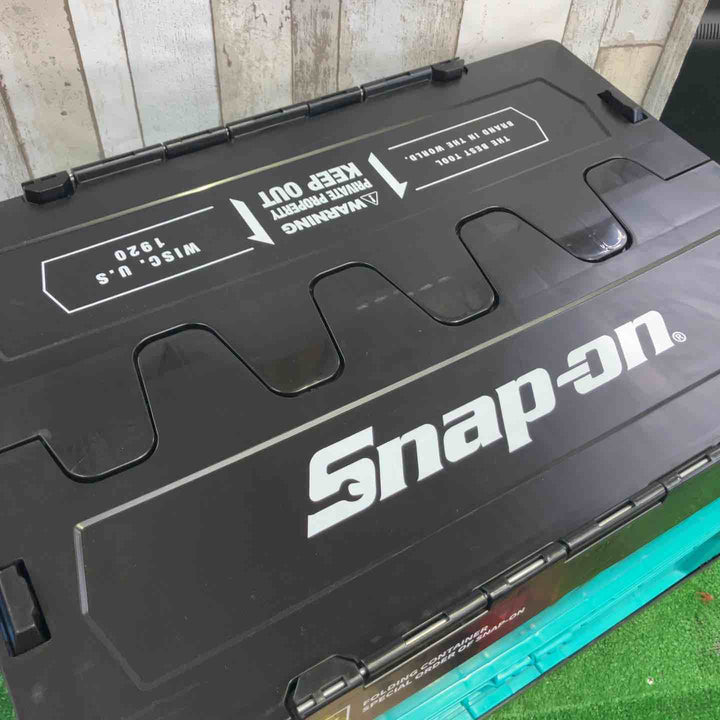 ◇Snap-on スナップオン 折りたたみコンテナ 限定 ティールカラー【町田店】