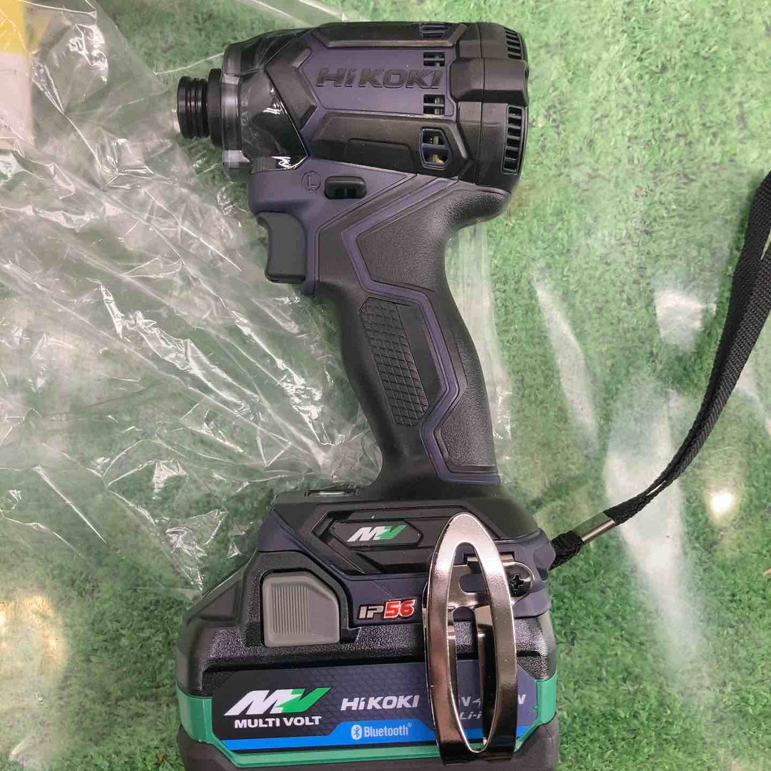 特別限定仕様　HiKOKI(ハイコーキ) 36Vインパクトドライバ ディープオーシャンブルー  WH36DC(2XPDSZ)【町田店】