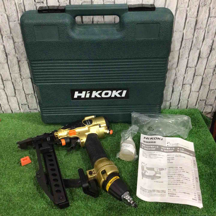 ★ハイコーキ(HIKOKI ※旧:日立工機) 高圧フロアタッカ N3804HMF【川口店】