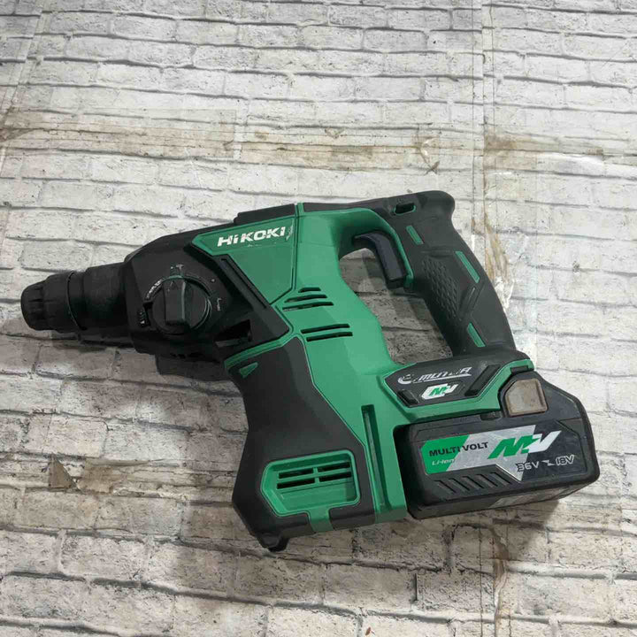 ★ハイコーキ(HIKOKI ※旧:日立工機) コードレスハンマドリル DH36DPA(2XP) 36V 動作確認済み【川口店】