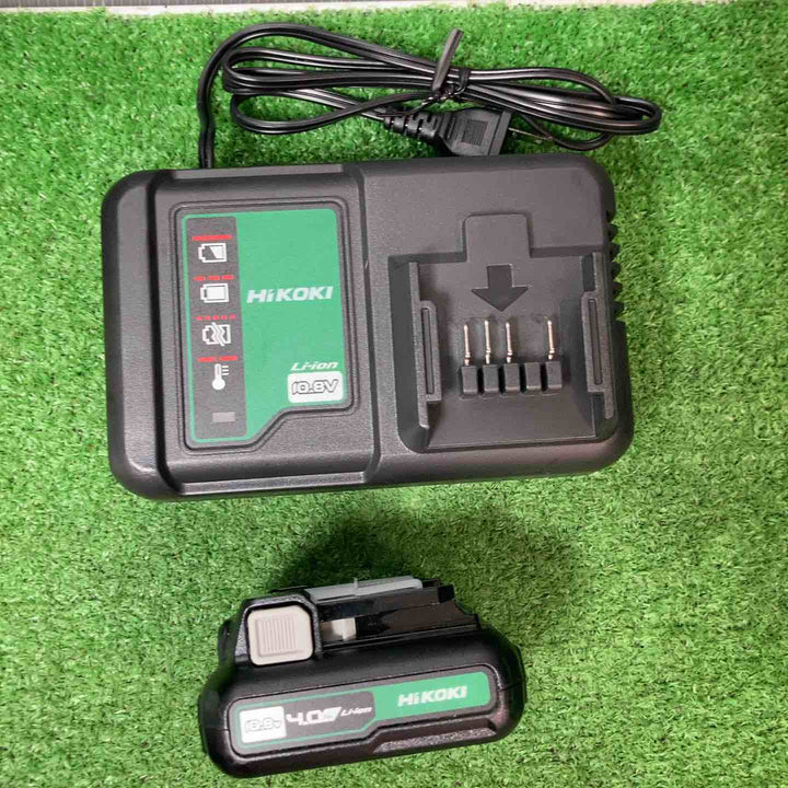 【美品】◇ハイコーキ(HIKOKI ※旧:日立工機) コードレスインパクトドライバー WH12DCA(2LSB)バッテリー2個、充電器付き【岩槻店】
