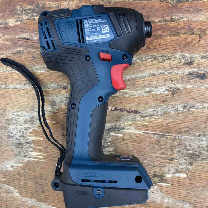 ◇ボッシュ(BOSCH) コードレスインパクトドライバー (6.0Ahバッテリー2個・充電器・キャリングケース付) GDR18V-200C6【柏店】