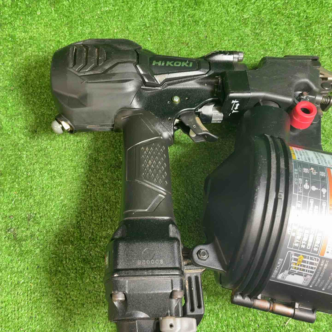 【中古品】 HiKOKI (ハイコーキ) 高圧ロール釘打機 アブソリュートブラック パワー切替機構・エアダスタ付 NV65HR2(SAB) 【藤沢店】