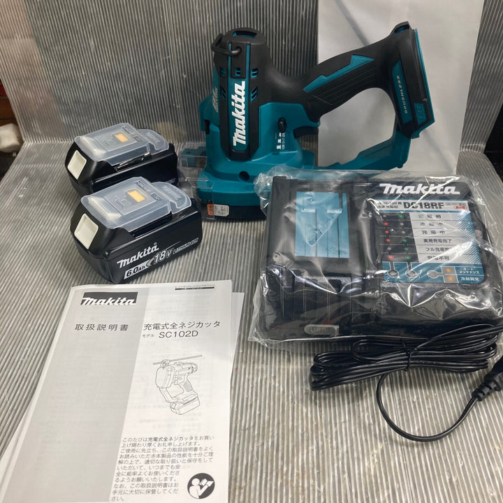 【未使用】マキタ(makita) コードレス全ネジカッター SC102DRGX【草加店】