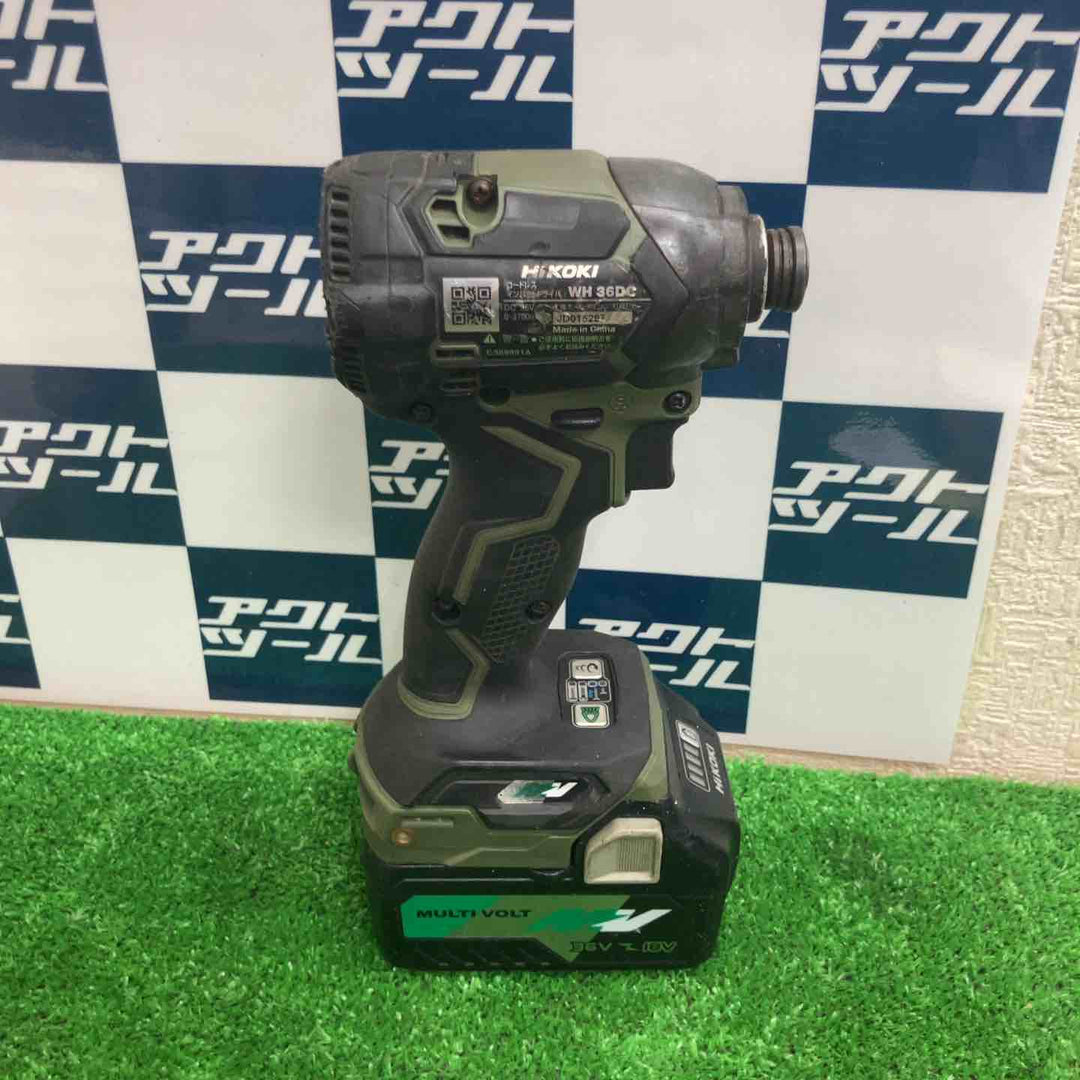 ★ハイコーキ(HIKOKI ※旧:日立工機) コードレスインパクトドライバー WH36DC(NNG)【草加店】