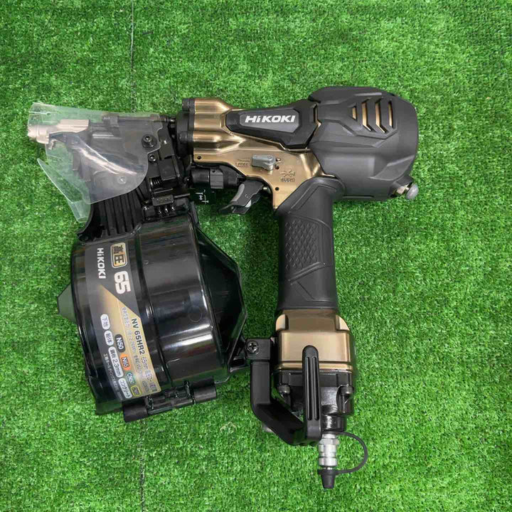 ★ハイコーキ(HIKOKI ※旧:日立工機) 高圧エア釘打ち機 NV65HR2(S)【草加店】