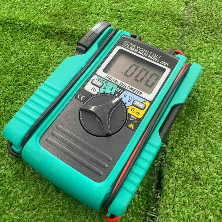 【美品中古】 共立電気計器 (KYORITSU) 100A AC/DCクランプ付デジタルマルチメータ KEWMATE 2001 旧モデル 【桶川店】