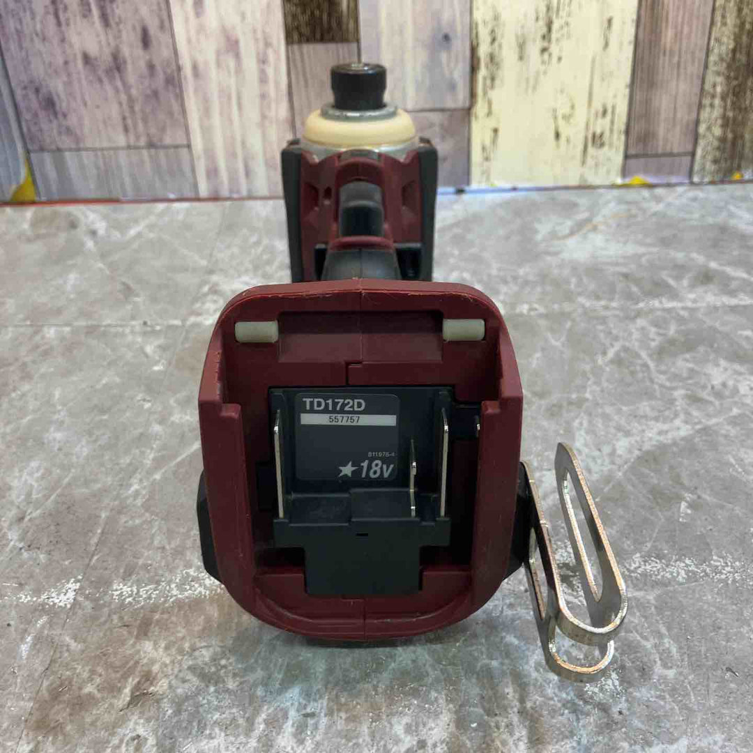 ★マキタ(makita) コードレスインパクトドライバー TD172DZAR【八潮店】