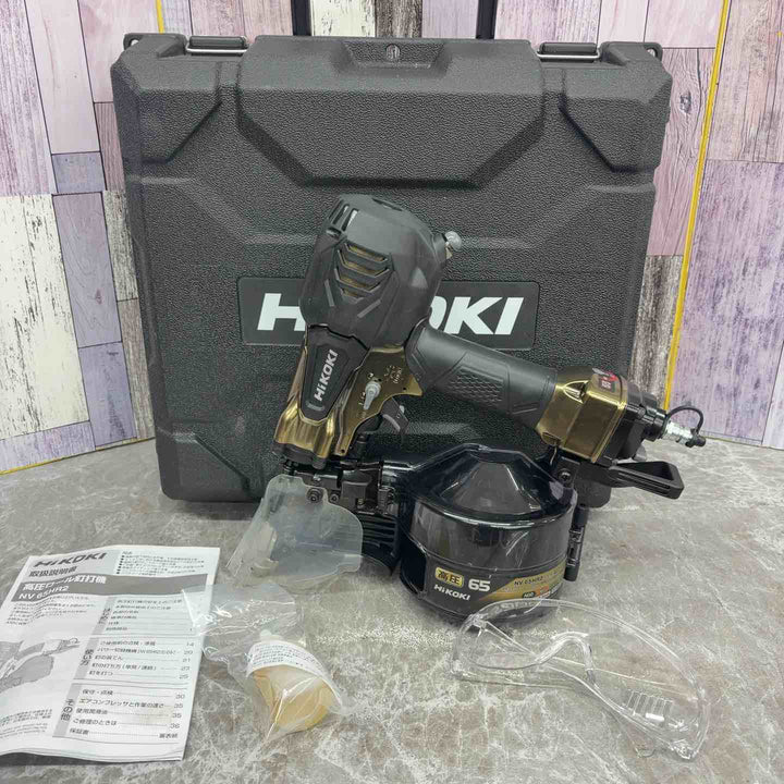 ★ハイコーキ(HIKOKI ※旧:日立工機) 高圧エア釘打ち機 NV65HR2(S)【八潮店】